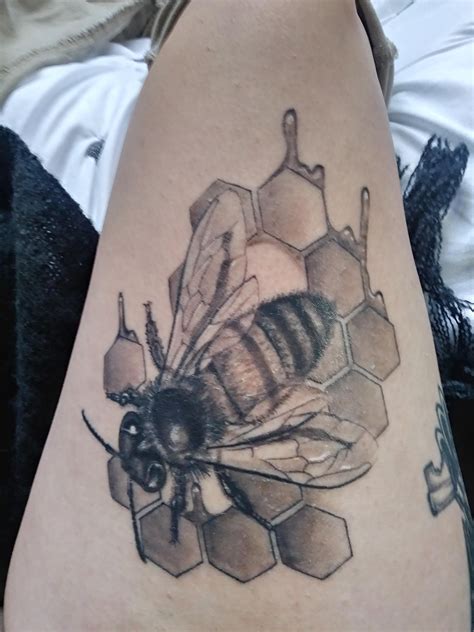 bee tattoos for guys|honey bee tattoos for men.